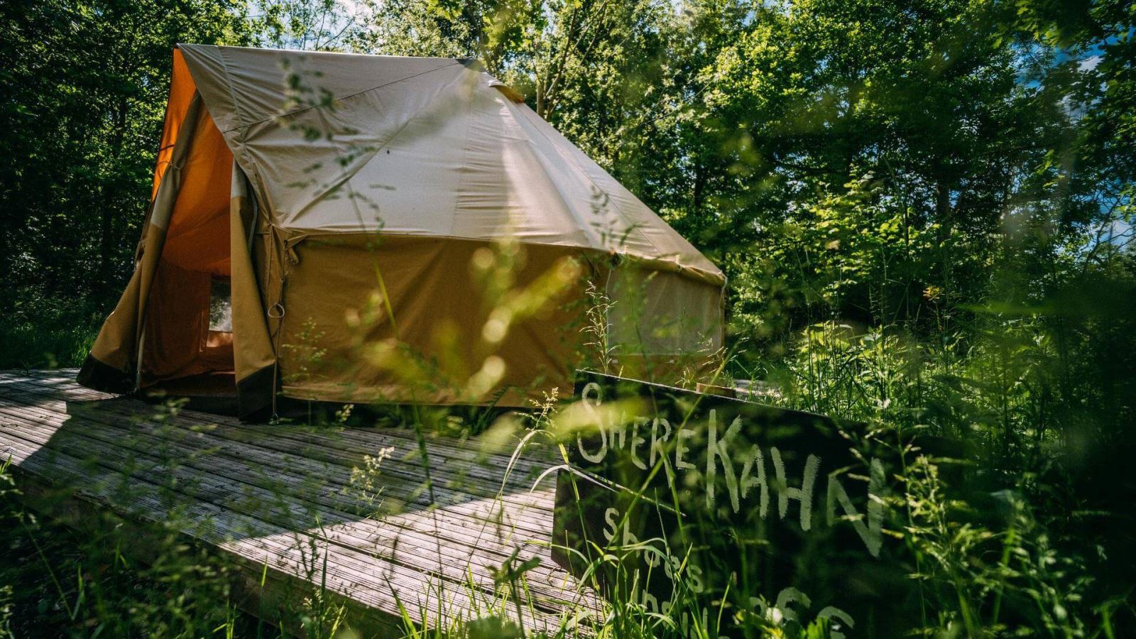 Teybrook Orchard tent